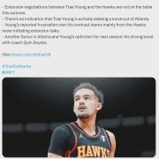 特雷杨追求3.5亿顶薪引热议 五年长约是否值得